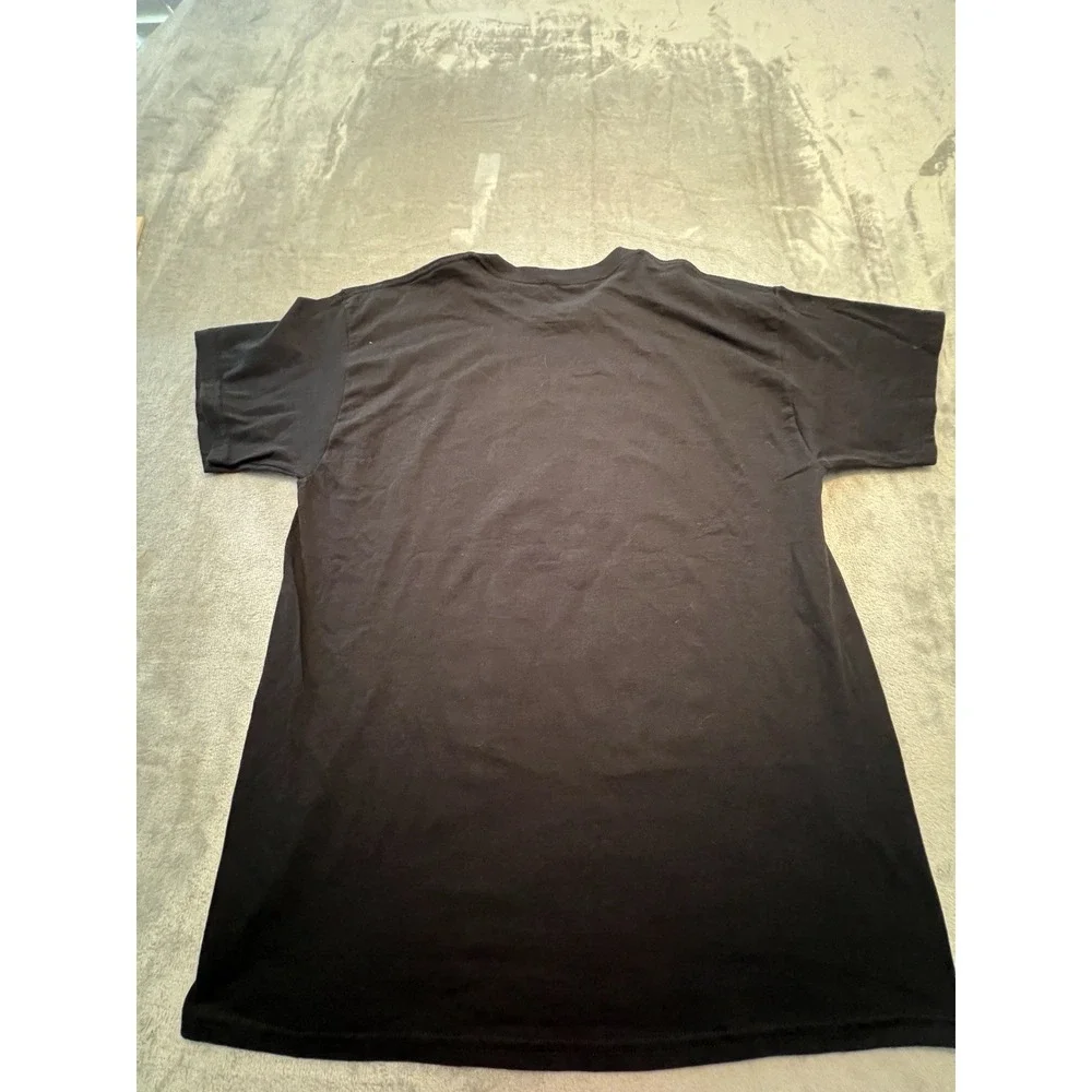 WWE Mens Shirt L Black Stone Cold Steve Austin Graphic Wrestling Tee